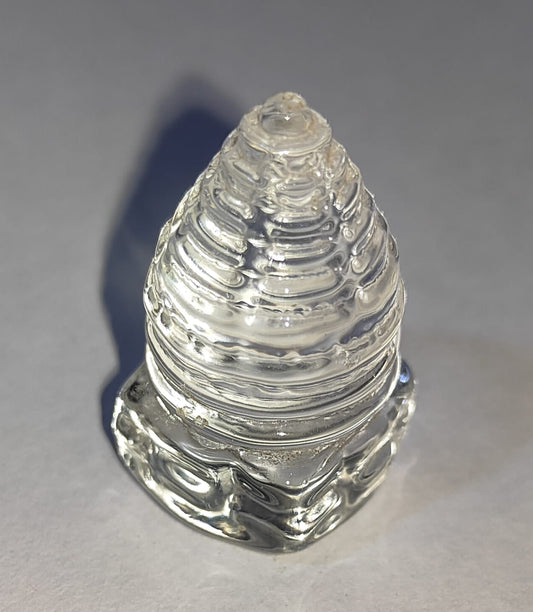 Crystal Quartz {Sphatik} Shree Yantra (12.77gm)